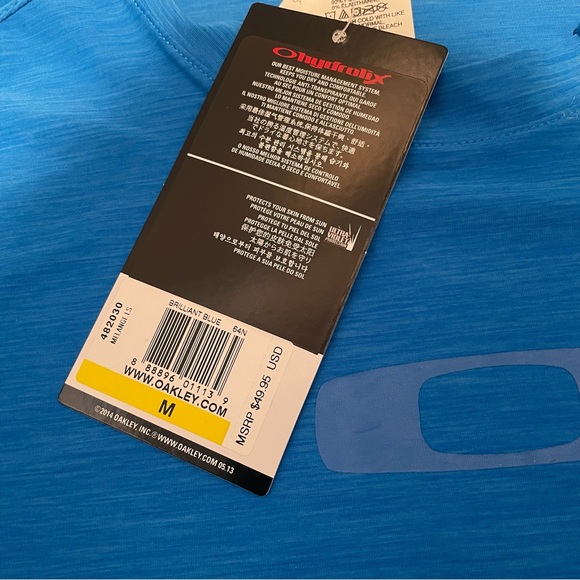 Oakley Melange Long Sleeve Rash Guard - Picture 2 of 5